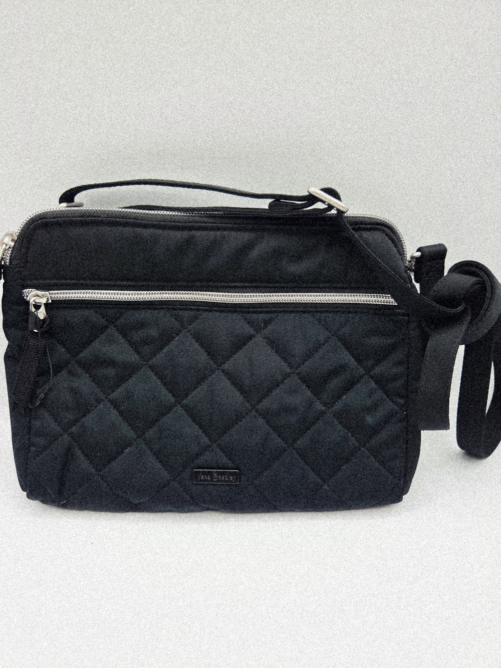 Black Quilted Crossbody Bag - Vera Bradley